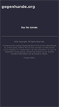 Mobile Screenshot of gegenhunde.org
