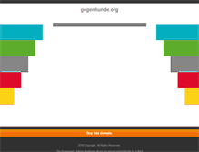 Tablet Screenshot of gegenhunde.org